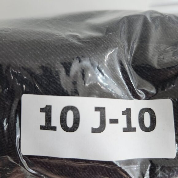 We The Free People Distress Baggy Jeans Size 30 Black Wide Leg Denim Button Fly - Picture 15 of 15